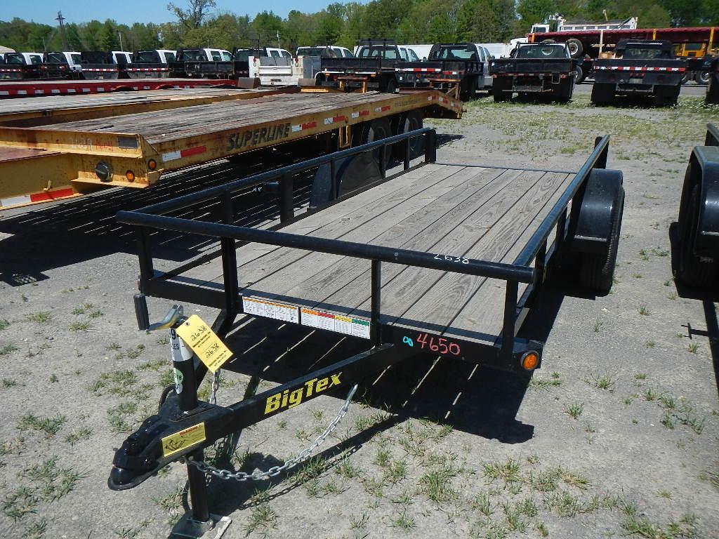 2019 BIG TEX 305A TAG TRAILER,  BALL HITCH, 12', SINGLE AXLE, SINGLE WHEELS