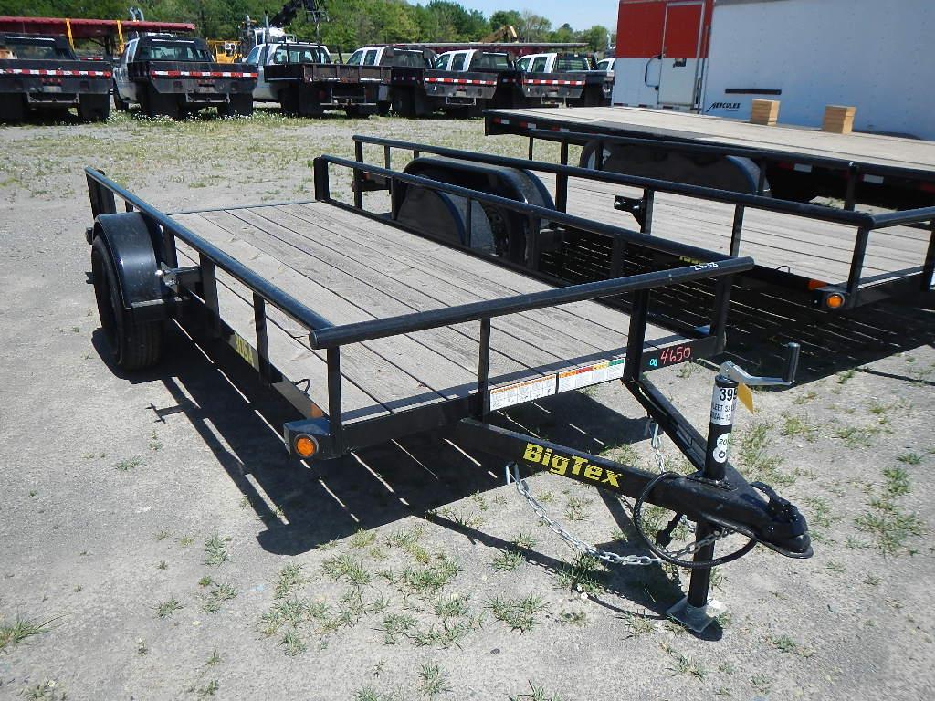 2019 BIG TEX 305A TAG TRAILER,  BALL HITCH, 12', SINGLE AXLE, SINGLE WHEELS