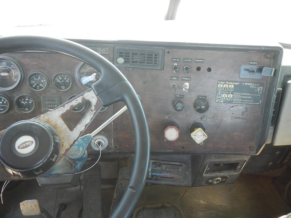 1988 PETERBILT 378 TRUCK TRACTOR, 407,052 mi,  DAY CAB, CUMMINS BIG CAM DIE