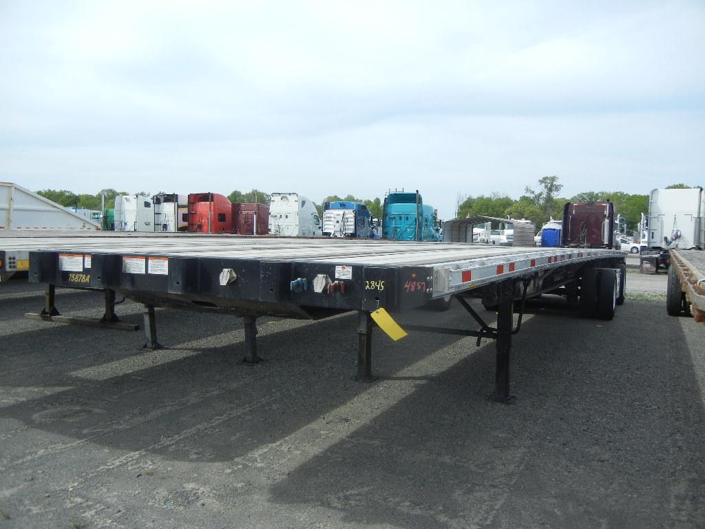 2015 GREAT DANE FREEDOM COMBO FLATBED TRAILER,  48' X 102", SPREAD AXLE, AI