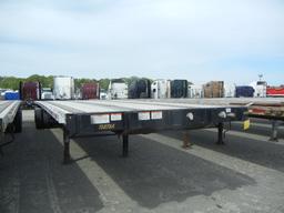 2015 GREAT DANE FREEDOM COMBO FLATBED TRAILER,  48' X 102", SPREAD AXLE, AI