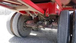 2006 HILBILT 26 1/4 HD MN END DUMP TRAILER,  STEEL, ROUND BOTTOM, TANDEM AX