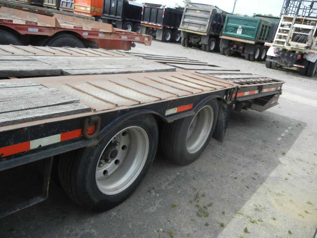 2000 LEDWELL STEP DECK TRAILER,  48X102, HYDRAULIC TAIL, 10' TOP DECK, TAND