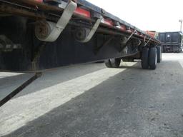 1997 WABASH FLATBED TRAILER,  48X96, SPREAD AXLE, AIR RIDE, LO PRO 22.5 TIR