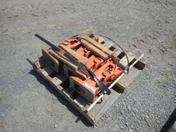 PALLET WITH (4) RAIL JACKS