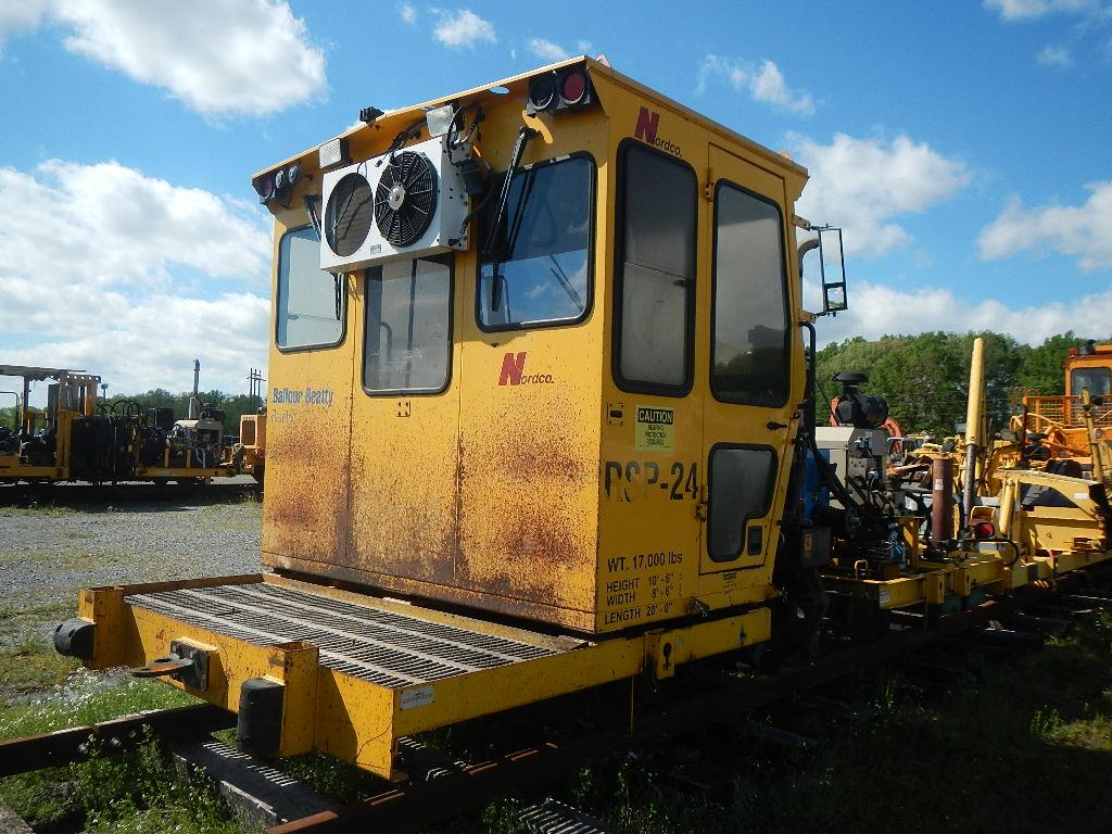 2008 NORDCO SP2R-A SPIKE PULLER,  JOHN DEERE DIESEL S# 310126 C# RSP-24