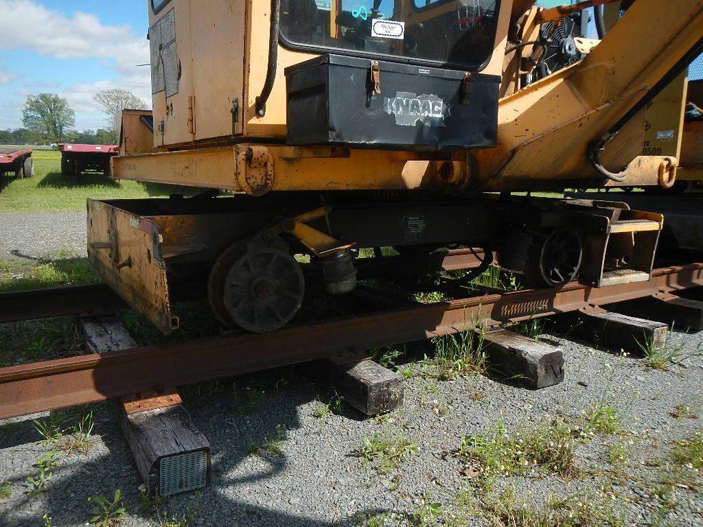 KERSHAW TIE HANDLING CRANE,  JOHN DEERE DIESEL S# N/A C# N/A