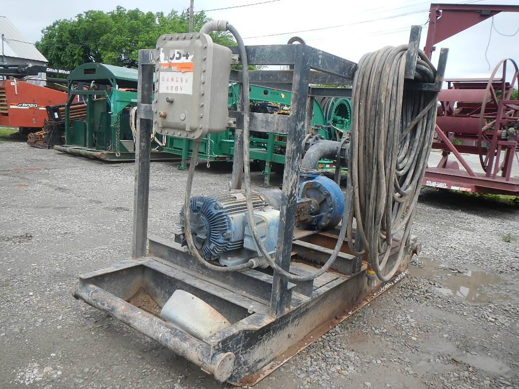 MCM 250 CENTRIFUGAL PUMP,  75 HP ELECTRIC MOTOR, SKID MOUNTED