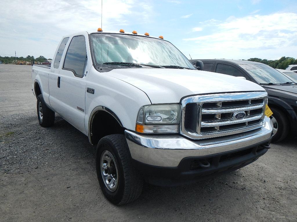 2004 FORD F250 PICKUP TRUCK, 296,799 mi,  EXTENDED CAB, POWERSTROKE DIESEL,