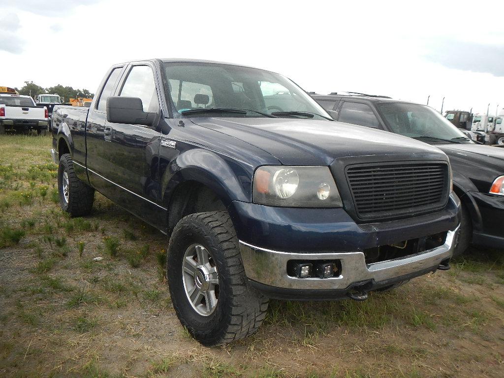 2006 FORD F150 PICKUP TRUCK, 200K+ MILES  4X4, EXTENDED CAB, V8 GAS, AT, PS