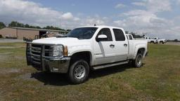 2007 CHEVROLET 2500 HD PICKUP TRUCK,  4X4, 4-DOOR, DURMAX DIESEL, ALLISON A