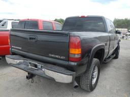 2005 CHEVROLET 2500 HD PICKUP TRUCK, 146K + mi,  CREW CAB, 4X4, V8 GAS, AUT