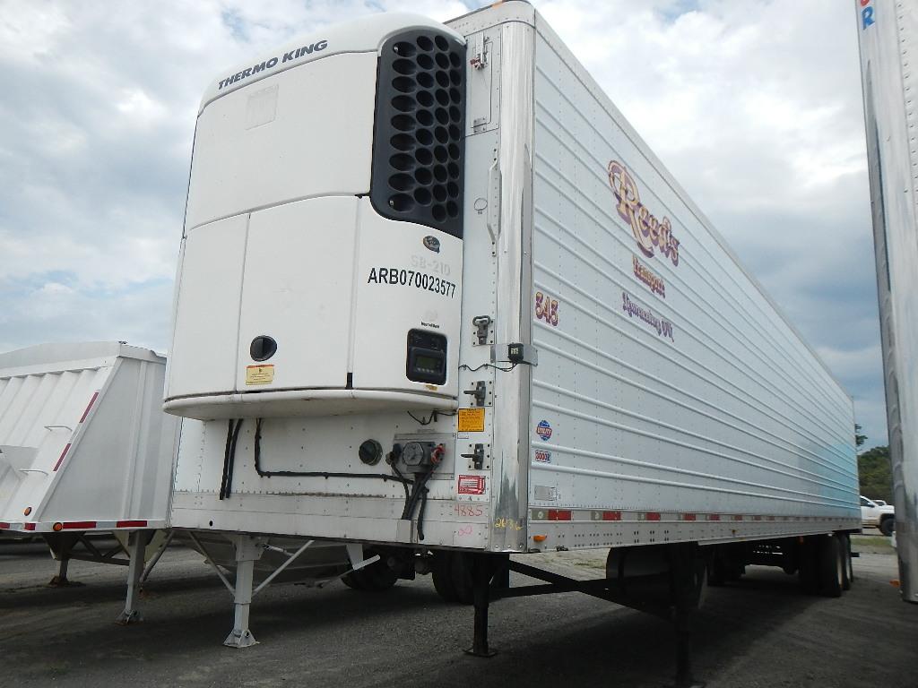 2008 UTILITY REEFER VAN TRAILER,  53X102, THERMO KING SB-210 REEFER UNIT, S