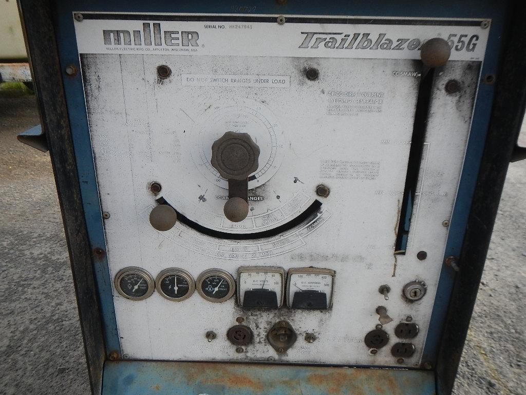 MILLER TRAIL BLAZER 55G WELDER/GENERATOR,  GAS ENGINE S# 47641