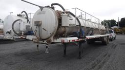 2012 GALLEGOS 130BBL VACUUM TANKER TRAILER