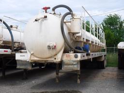 2009 TROXELL 130BBL VACUUM TRAILER TRAILER