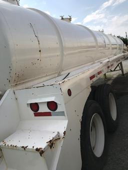 2014 EXOSENT 130BBL VACUUM TANKER TRAILER