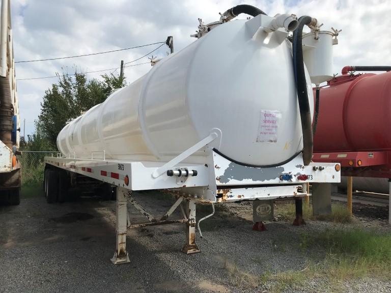 2014 EXOSENT 130BBL VACUUM TANKER TRAILER