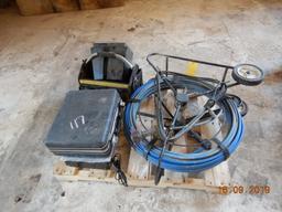 U-VUE PIPELINE HOSE AND INSPECTION CAMERA, EAGLE CAM MONITOR, DVR RECORDER