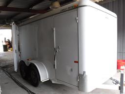 2013 CARGO MATE CMC5240-12 ENCLOSED CARGO TRAILER,  TANDEM 3500LB AXLES, RE