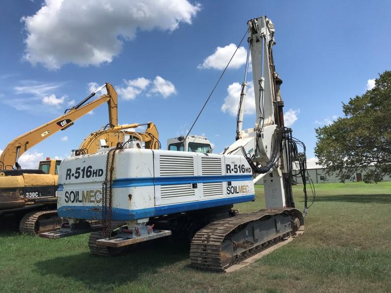 2006 SOILMEC R516HD DRILL, 6,889+ hrs,  OUTRIGGERS S# 2583