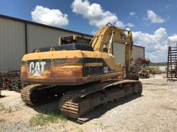 1998 CATERPILLAR 322BL EXCAVATOR, 12,036 HRS  CAB, AC S# 1YS00694