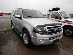 2012 FORD EXPEDITION SUV, 133k + mi,  4X4, V8 GAS, AUTOMATIC, PS, AC, CC, S