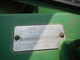 JOHN DEERE 925F HEADER,  SELLS WITH UNVERFERTH, HT30 HEADER TRAILER S#A44-4