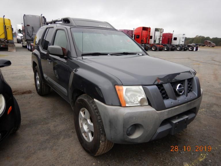 2006 NISSAN XTERRA SUV, 125,335 miles  V6 GAS, AT, PS, AC, S# 57261