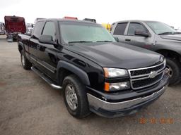 2007 CHEVROLET SILVERADO TRUCK, 247,000+ mi,  EXTENDED CAB, 4 X 4, Z71 PACK