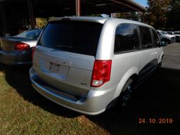 2012 DODGE CARAVAN VAN, 79k + mi,  V6 GAS, AUTOMATIC, PS, AC S# 2C4RDGBG7CR