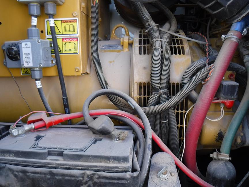 2011 CATERPILLAR XQ175-2 GENERATOR, 11,668+ hrs,  175-KW, CAT LC5 GENERATOR