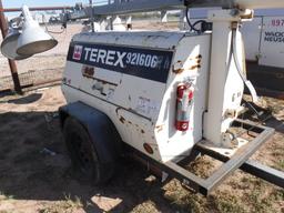 2012 TEREX AL4 PORTABLE LIGHT PLANT GENERATOR, 11,528+ hrs,  MARATHON 6-KW