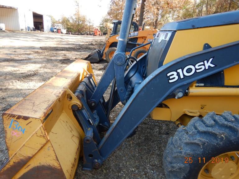 2014 JOHN DEERE 310 SK LOADER BACKHOE, 2409 HRS  4X4, OPEN CAB, QUICK ATTAC