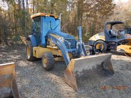 2010 JOHN DEERE 310J LOADER BACKHOE, 2770 HRS  4X4, ENCLOSED CAB, QUICK ATT