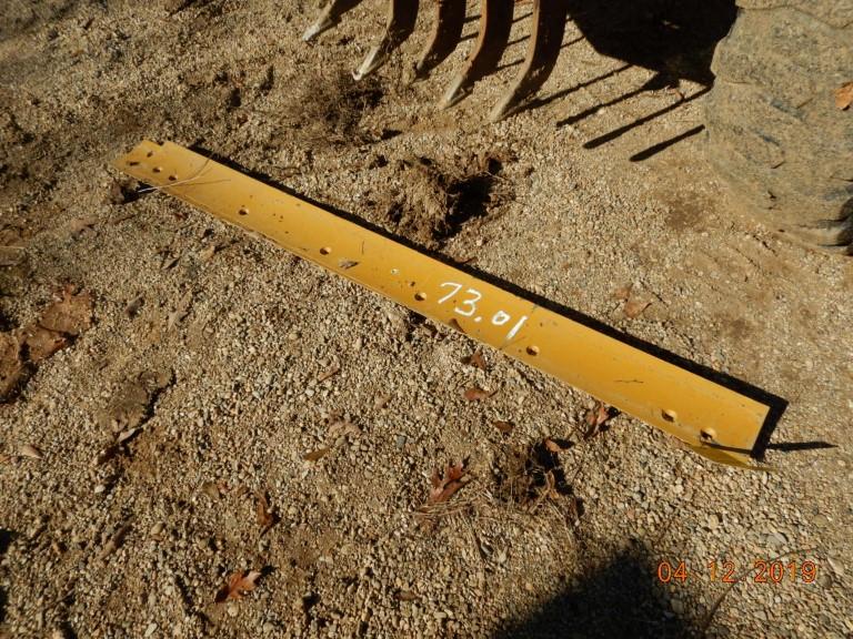 SET OF GRADER BLADES