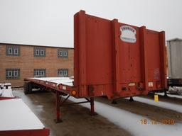 2001 FONTAINE STRETCH TRAILER,  SLIDING TANDEMS, RAYCO SUSPENSION, 11R24.5