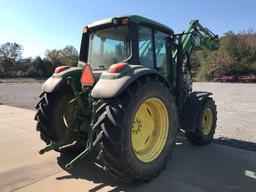 2012 JOHN DEERE 6430 WHEEL TRACTOR, 2585 HOURS ON METER,  CAB, 4X4, AC, HEA