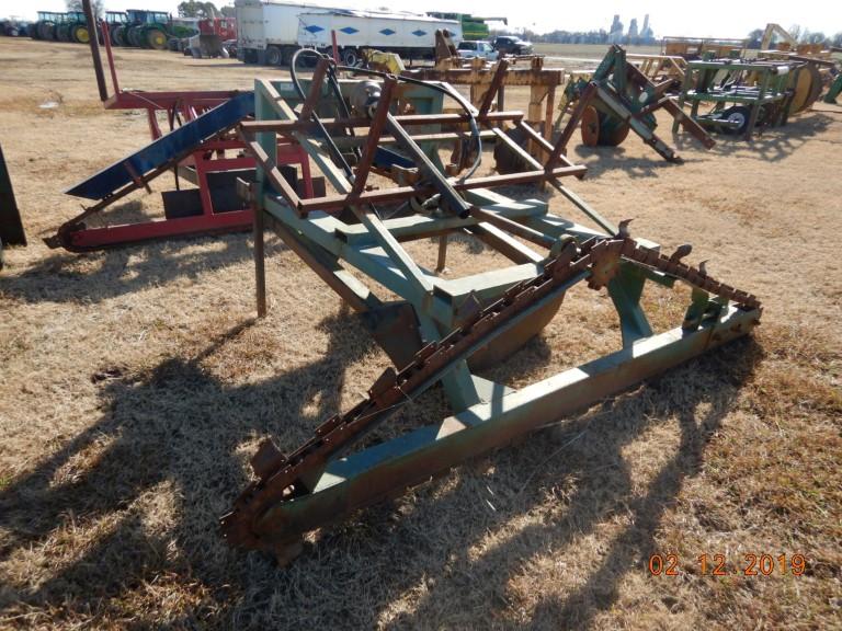 LEVEE TRENCHER  WITH BLADE, 3 POINT, HYDRAULIC S# 447