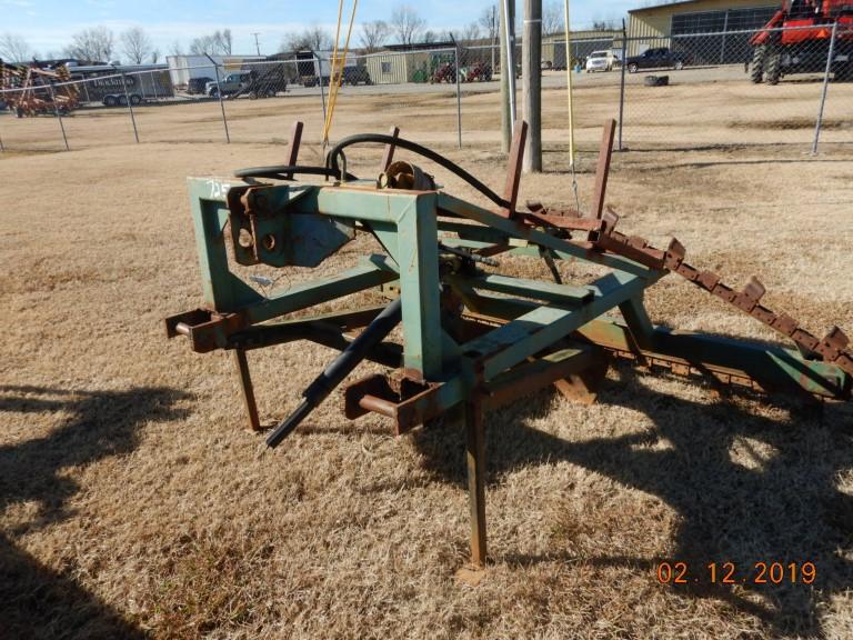 LEVEE TRENCHER  WITH BLADE, 3 POINT, HYDRAULIC S# 447