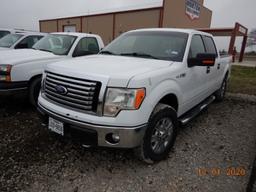 2011 FORD F150 XLT TRUCK, 202,959+ mi,  CREW CAB, 4 X 4, V8 GAS, AUTOMATIC,