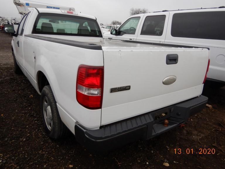 2007 FORD F-150XL TRUCK,  GAS, AUTOMATIC, PS, AC S# 40732