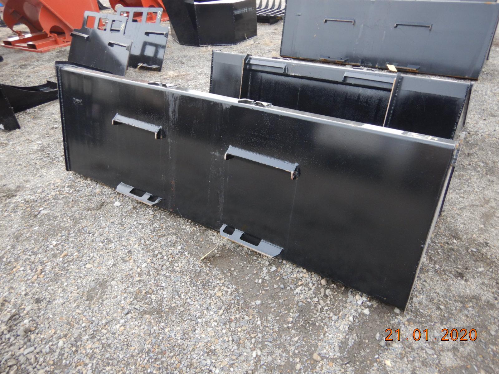 90" BUCKET  FOR SKID STEER FOR SNOW/MULCH