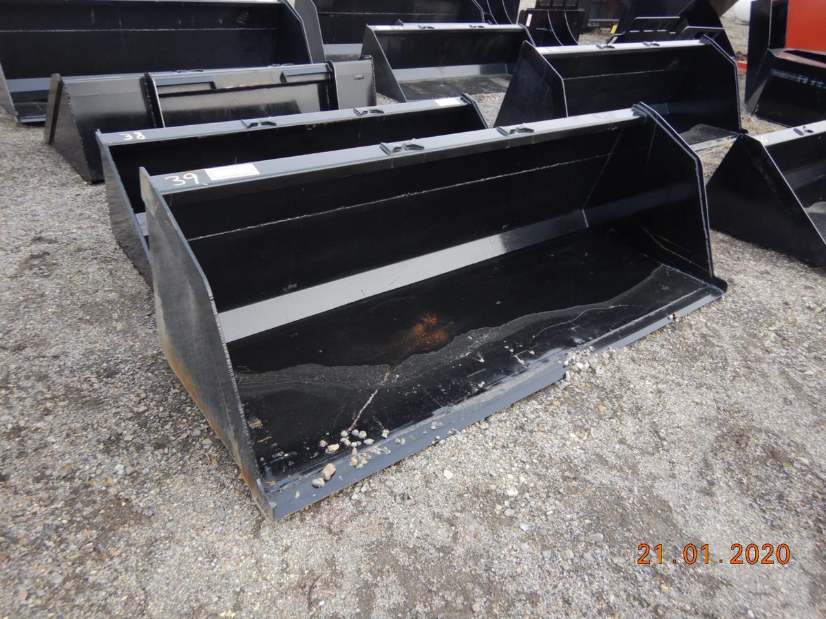 90" BUCKET  FOR SKID STEER FOR SNOW/MULCH