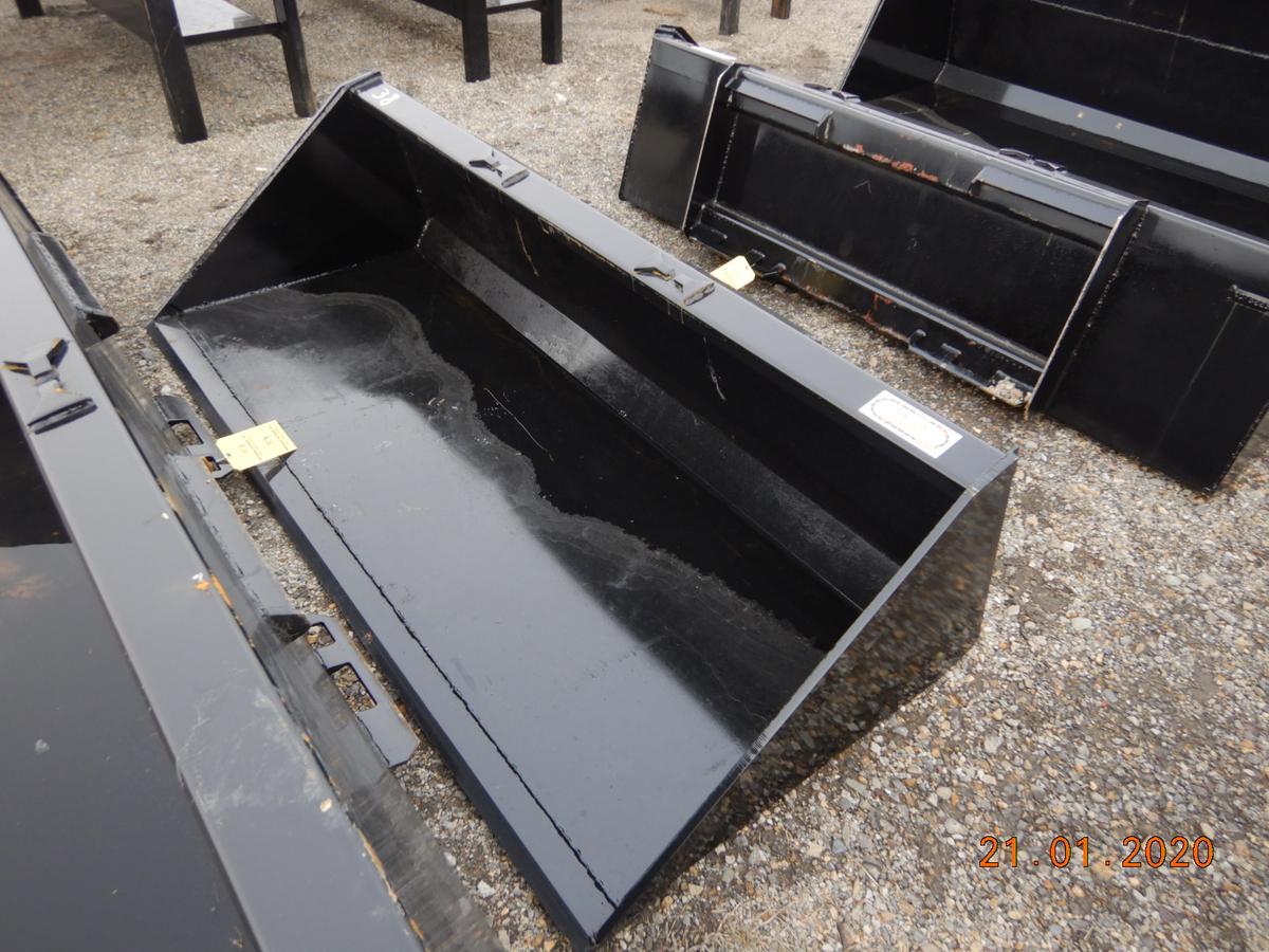 78" BUCKET  FOR SKID STEER WITH SINGLE BLADE