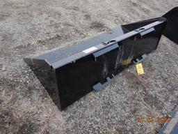 78" BUCKET  FOR SKID STEER WITH SINGLE BLADE