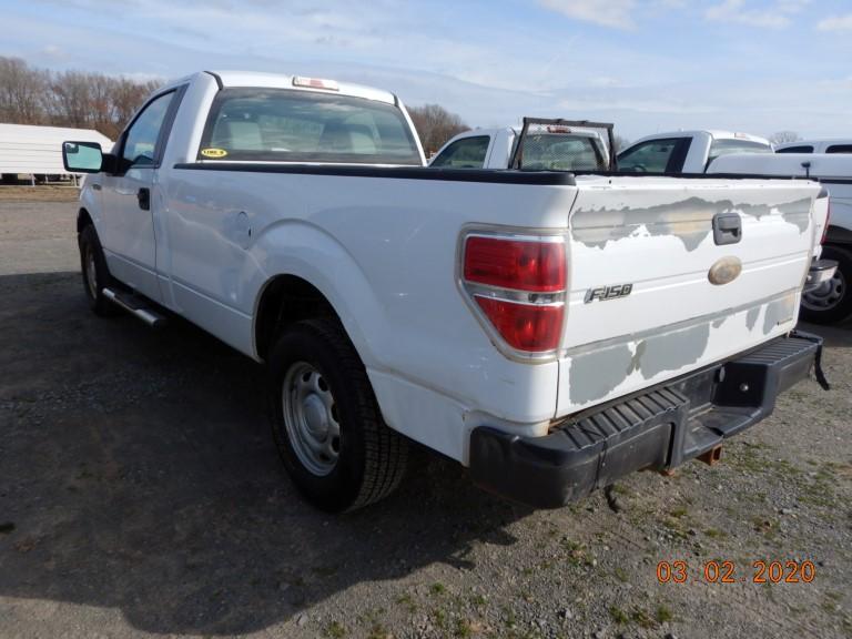 2011 FORD F-150 TRUCK, 220,405+ mi,  V8 GAS, AUTOMATIC, PS, AC S# 83447