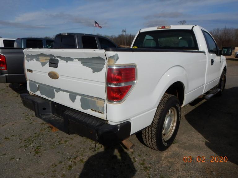 2011 FORD F-150 TRUCK, 220,405+ mi,  V8 GAS, AUTOMATIC, PS, AC S# 83447