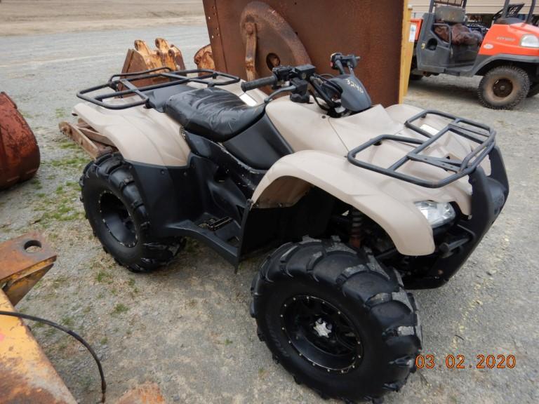 2008 HONDA RANCHER 420 ATV,  4 X 4 S# 01110