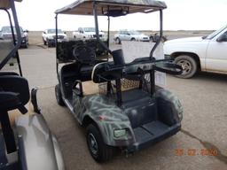 EZ GO ELECTRIC GOLF CART,  (RUNS) S# N/A